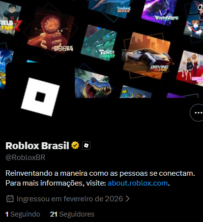 Roblox_RTC_BR's tweet photo. O Roblox oficialmente criou uma conta específica para o Brasil no Twitter! Ela ja está verificada, então é confirmado que é oficial.

Seria uma tentativa de se aproximar mais do público brasileiro?

Confira: @RobloxBR https://t.co/ZF8iThsHor