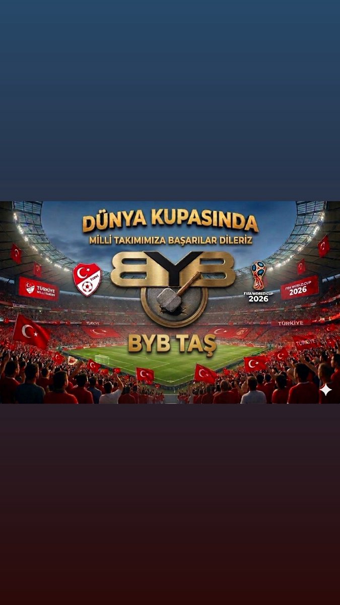 bybtas's tweet photo. Dünya Kupasında Milli Takımımıza Başarılar Dileriz. #bybtaş #bybandezit https://t.co/ycCYbaxwQE