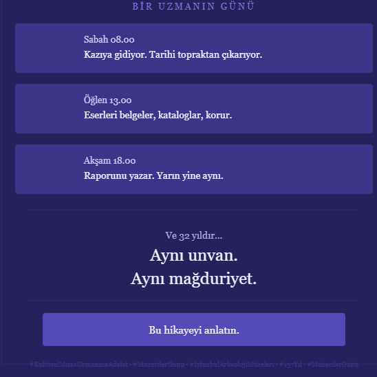 nundonmez's tweet photo. Tam 32 yıllık bir kadro adaletsizliği var. Bu dava daha fazla ses getirmeyi hak ediyor.
#KulturelMirasUzmaninaAdalet #MuzecilerGunu
@Arkeofili
@arkeolojihaber
@drmyanardag
@gazeteduvar
@solcugazete
@gztcom https://t.co/NuFkR1Kcox