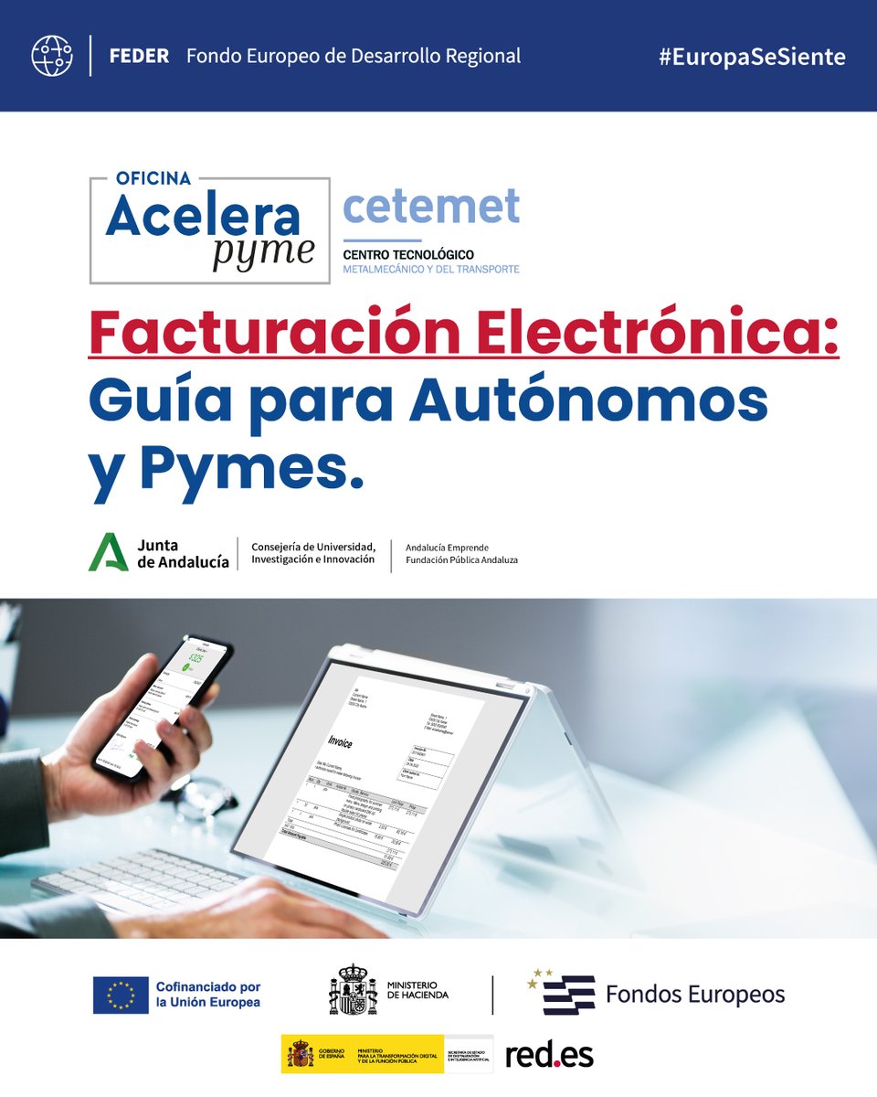 cetemet's tweet photo. El 25 de junio estaremos en Úbeda, elebrando una jornada de nuestra Oficina Acelera Pyme en Jaén, para hablar sobre facturación electrónica, VERIFACTU y claves para adaptarse a los nuevos cambios.
📍 CADE Úbeda
🕙 09:00 h
📝 Inscripción: https://t.co/lUO6Qa9ep5
#CETEMET https://t.co/uF4mQfww0x