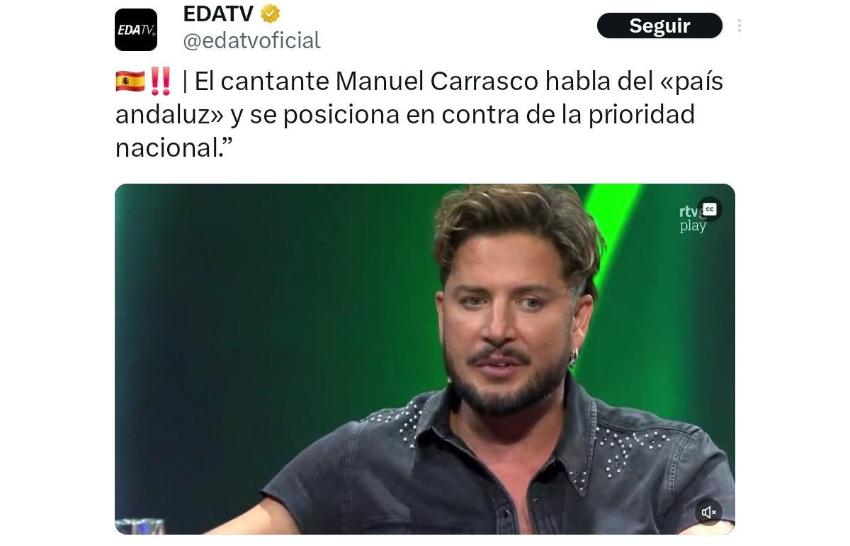 Robustiano21's tweet photo. A Manuel Carrasco le gusta mucho los inmigrantes.
Vive en una urbanización vigilada de Boadilla del Monte en una casa de dos mlls € con piscina, gimnasio, sala de música, etc.
Que fácil es defender la inmigración cuando sabes que a tu casa y a tu barrio no van a llegar. https://t.co/PWJ78j7fDP