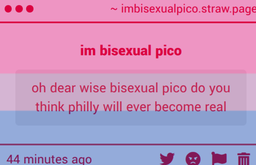 bisexual pico tweet media