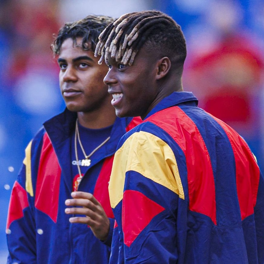 centregoals's tweet photo. 🚨🚨| BREAKING: Lamine Yamal and Nico Williams are 𝐅𝐈𝐓 for Spain's opening World Cup game after completing full training today. ✅🇪🇸 

[@mundodeportivo] https://t.co/c73stHVjbw