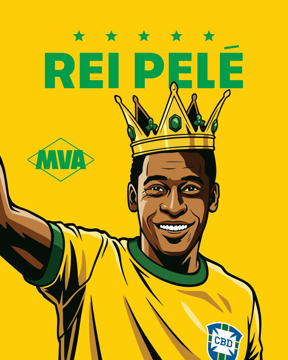 tit0cria's tweet photo. Tive a honra de ilustrar esta homenagem ao Rei do Futebol e ao Velho Lobo, ao lado do Movimento Verde Amarelo e do Bandeiras FC.

Uma honra e um privilégio fazer parte deste momento.

🇧🇷👑⭐️⭐️⭐️⭐️⭐️⏳ https://t.co/z1MUygIc3f