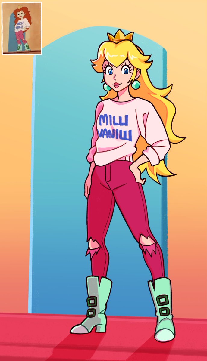 _reddyblue's tweet photo. #supermario #princesspeach https://t.co/RhDWMVu0Zc
