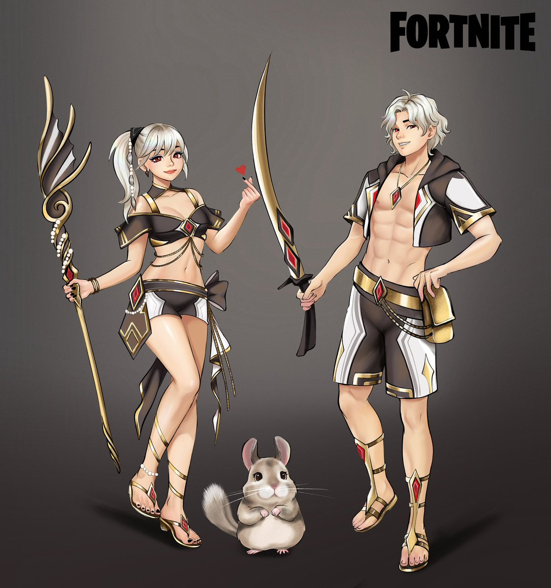 gigis_lab's tweet photo. Even royalty need a break! Introducing Surfbound Orin and Beachbreaker  Lexa
#Fortnite #Fortniteconcept #fortniteconceptart 
Solos in comments https://t.co/qGsInjrYkW