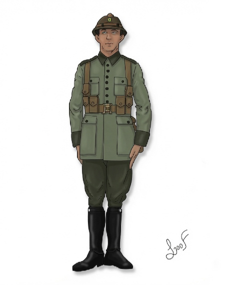 KaiserLoof's tweet photo. Brazilian soldier in 1942 https://t.co/jL5IMn5pHQ