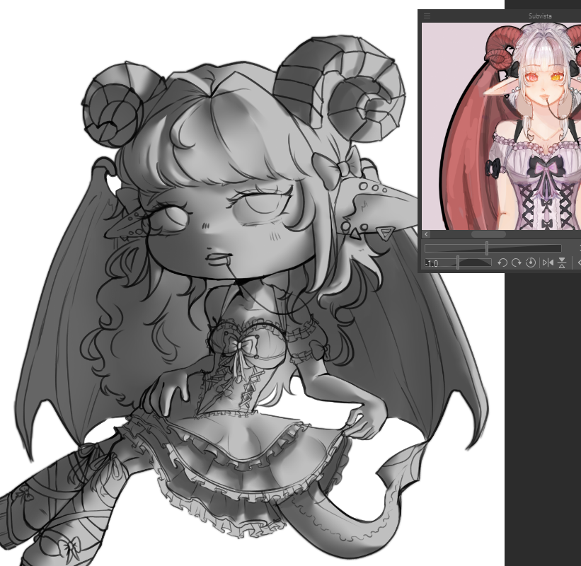 meissuu's tweet photo. Example - Grayscale WIP https://t.co/flTlelS9Zj