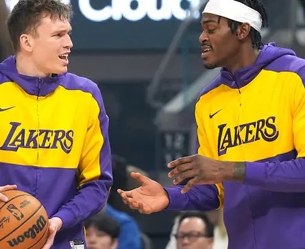 esidery's tweet photo. The Lakers are actively trying to find trade partners for Dalton Knecht and Jarred Vanderbilt’s contracts to create even more cap space.

With Austin Reaves’ new contract likely set to be above $40 million annually, Los Angeles will need more flexibility to make other moves. https://t.co/MsuyqsRGR2