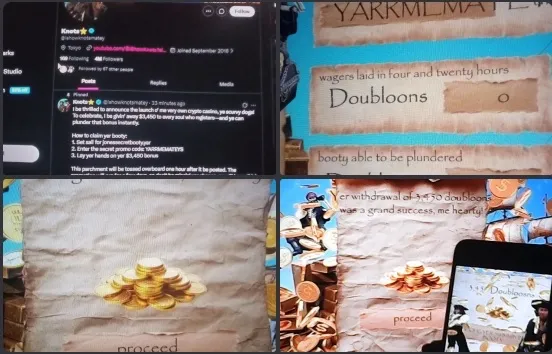 Pure_Pori's tweet photo. There's another Discord phising link going around involving bitcoin currency and other variants like giveaways, stay safe out there! https://t.co/HnDX1NQq42