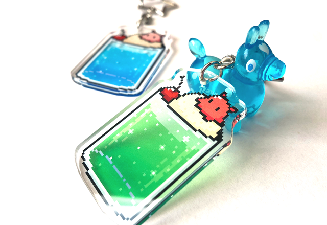yuino_0w0's tweet photo. メンダコさんやトリさんのドット絵グッズを作っています！
キーホルダーやアクスタ、ステッカーなど。
これからの暑い季節、涼し気なアクリル×わくわくするようなドット絵グッズと一緒にお出かけしませんか🐙

📦 通販
BOOTH
https://t.co/mhBcnJnxQn
Creema
https://t.co/QBiqUlIKXr

@Lupopo_cafe 様 https://t.co/UogpAfQmdg