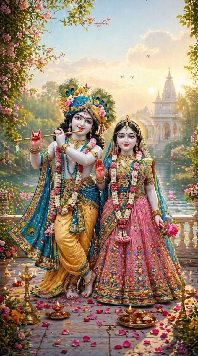 alokKum2021's tweet photo. सभी मित्रों को सहृदय नमस्कार 
कृष्णायवासुदेवाय हरये परमात्मने
प्रणत: क्लेशनाशाय गोविन्दाय नमो नमः https://t.co/RrE6Skxi2F
