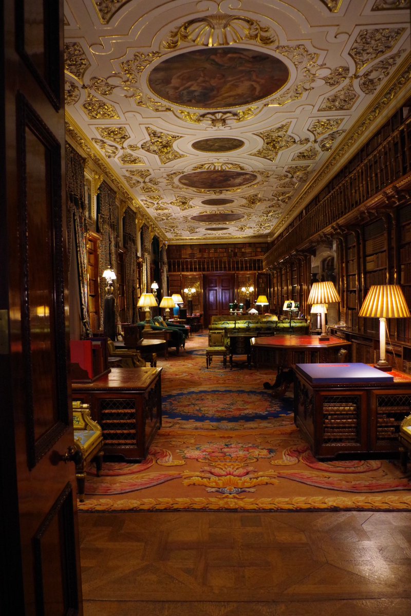 MorleyLass92's tweet photo. The Library, Chatsworth House. My photo. https://t.co/Z19ausrUA3