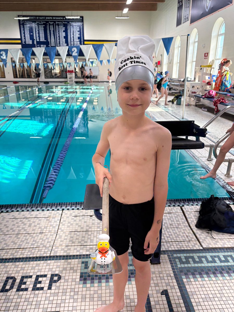 WHATSWIM's tweet photo. Kai was cookin' at the WHAT May Invite swimming 6 personal best times.  🍳 🔥 🚒
#WHATworkWORKS
#IDIA
#TNT https://t.co/mwZBxpm4Gv