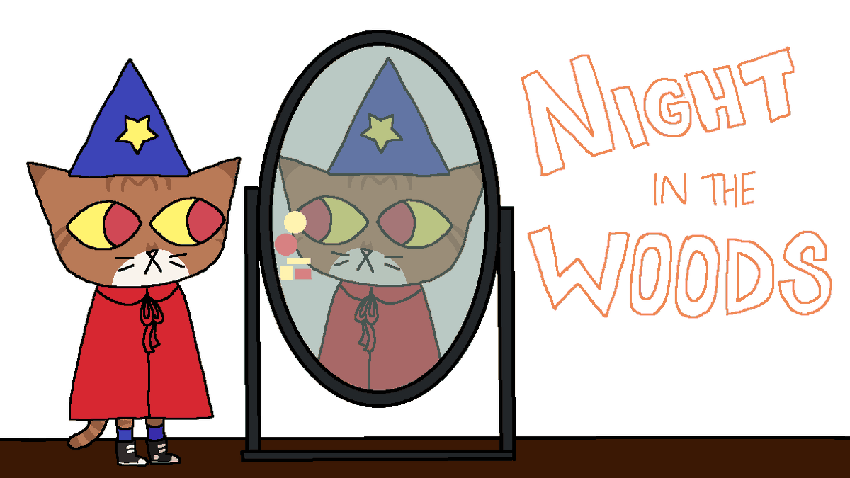 catwizardry's tweet photo. delaying my stream will not defeat me...! NITW in one hour !! https://t.co/16jL53x4zl