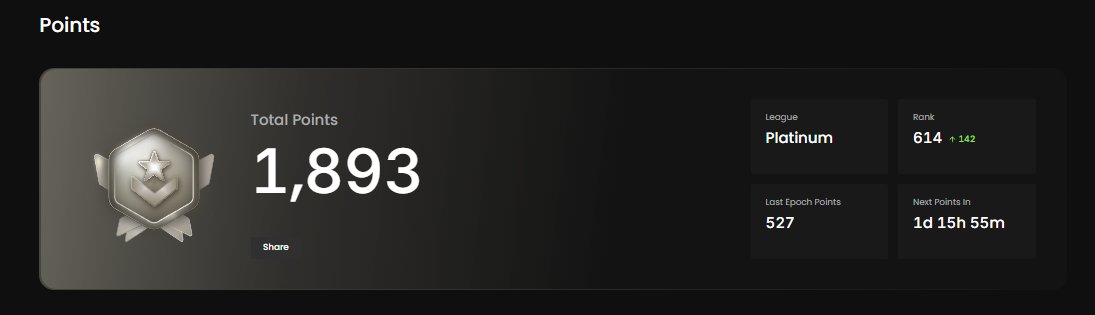 BitOGEth's tweet photo. Been using Hotstuff for a bit now and it’s kind of wild seeing the steady climb in activity.

Weekly volume is now approaching ~$300M, but what stood out to me is the consistency day-to-day  it doesn’t feel like a spike, more like steady onboarding + real usage.

Also just noticed: weekly points jump to 1M once volume hits $500M. At this pace, that honestly feels like it could happen within the next couple of weeks.

Last week’s points screenshot 👇
https://t.co/FG7pI0k9Ih