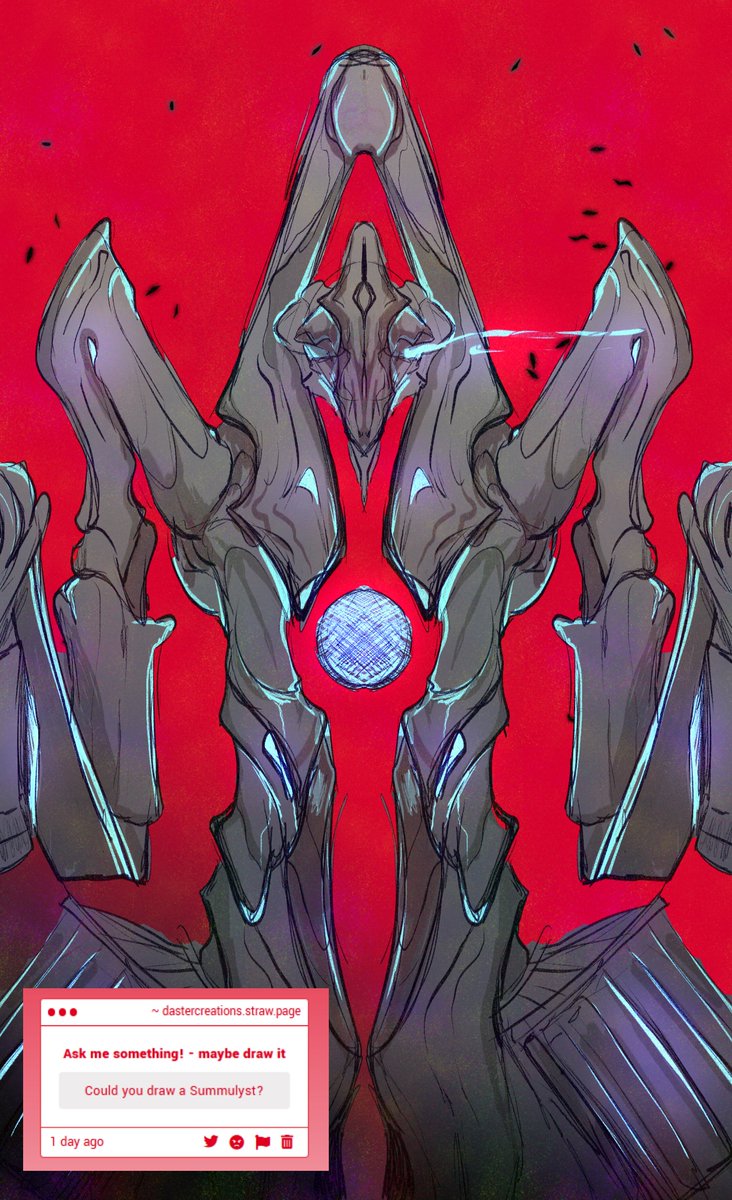 DasterCreations's tweet photo. "Could you draw a Summulyst?" -> your answer https://t.co/KScZsIA6uL 

- Sure !! I love sentients sooo much! https://t.co/3PPUlCazlZ