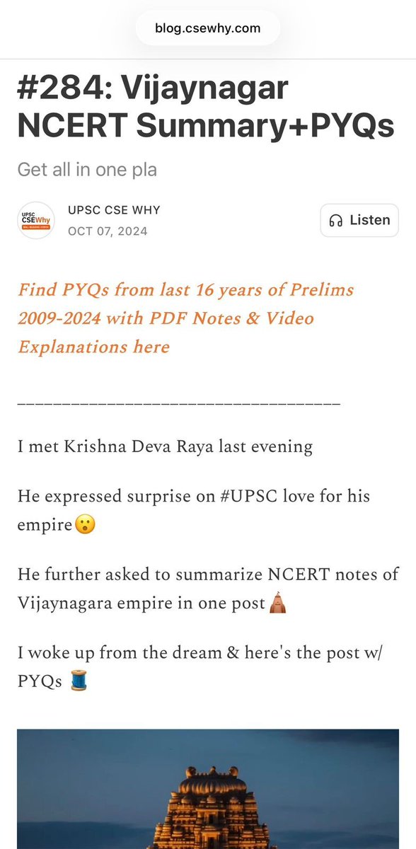 CseWhy's tweet photo. Blog posts that'll make you smarter for #UPSC https://t.co/HAHKmNhGIx