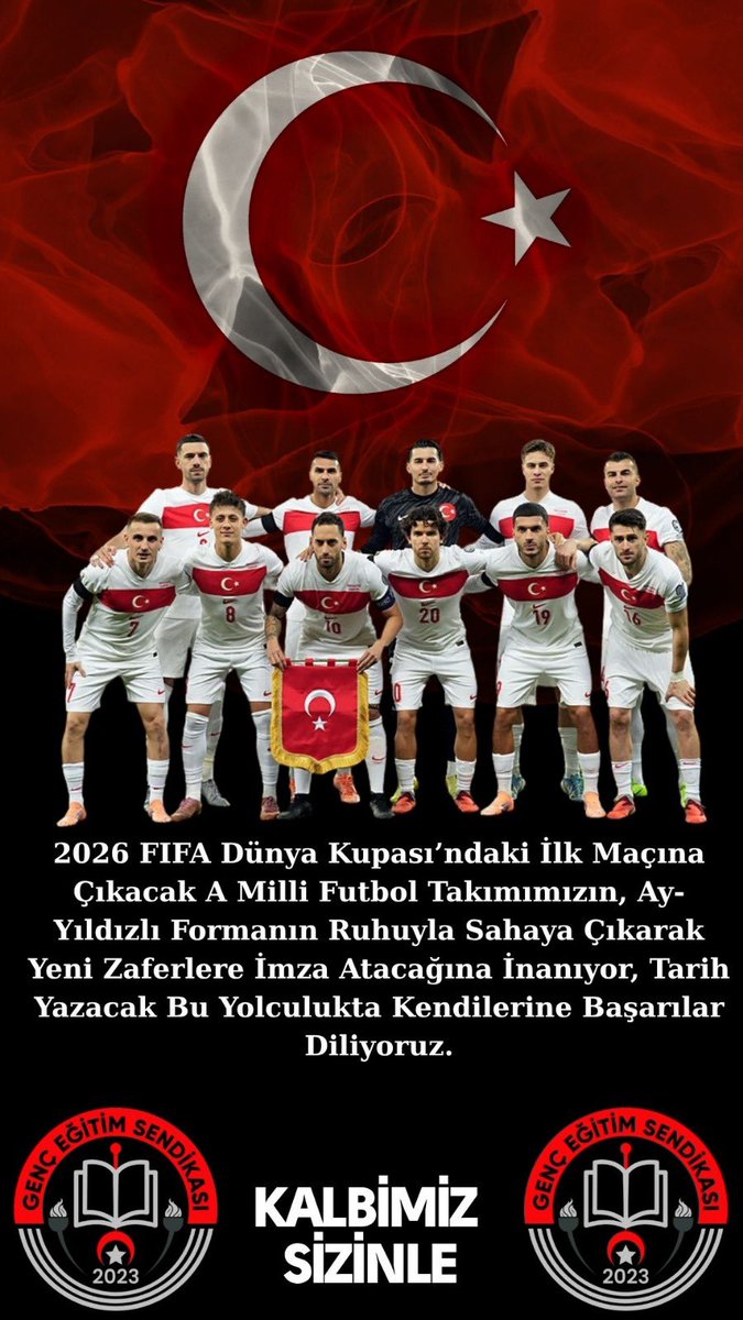 gencegitimsen's tweet photo. 🇹🇷 Emek, mücadele ve inanç…
Bugün sahada yalnızca bir futbol karşılaşması değil; milletimizin ortak heyecanı, ortak umudu ve ay-yıldızlı sevdamız var.

Ay-yıldızlı formayı gururla taşıyan milli takımımıza başarılar diliyor, yüreğimizle #BizimÇocuklar’ın yanında olduğumuzu ifade ediyoruz.

Mücadele sizin, destek hepimizin!
Haydi Türkiye! 🇹🇷

@mfaarslan 

#MilliTakım