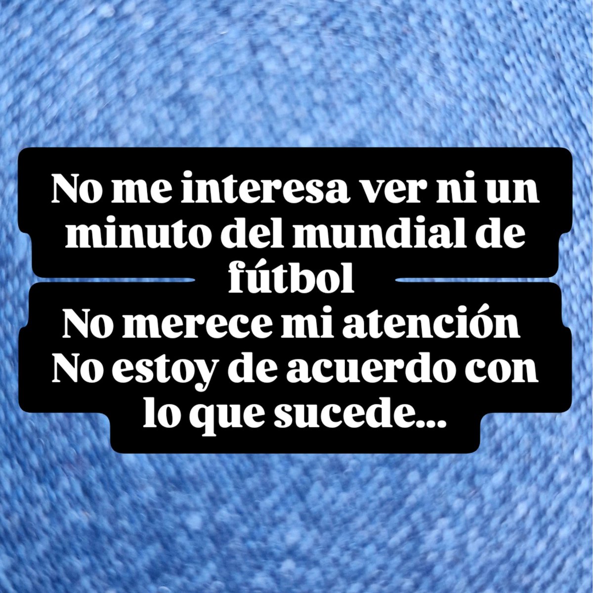 yrascen69's tweet photo. Mundial de fútbol 🚫🚫🚫 https://t.co/D69M6bQ2O0