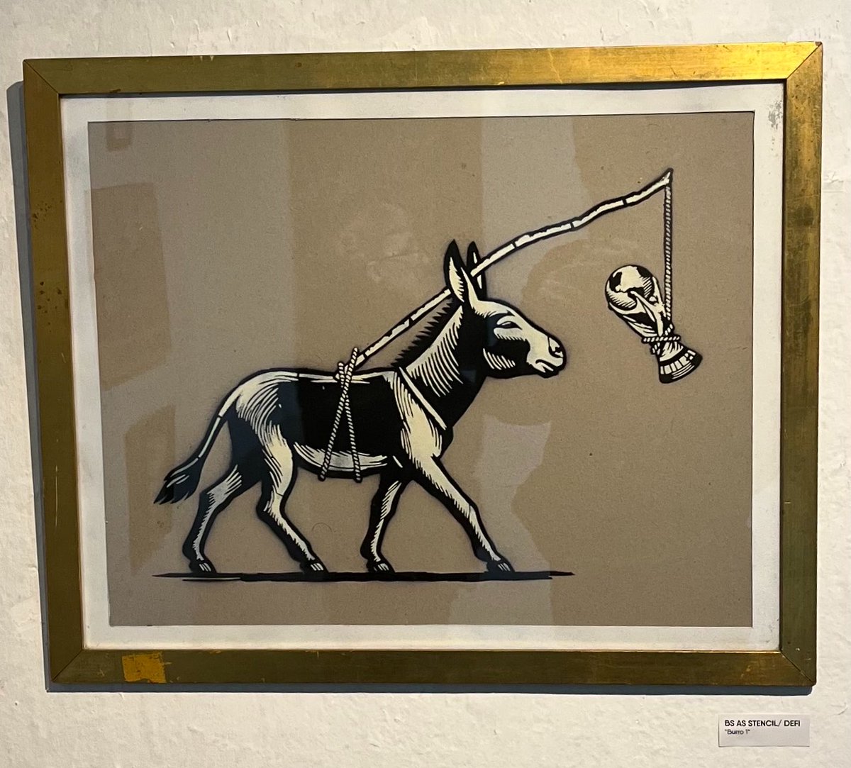 MartinErlach's tweet photo. Muestra colectiva en HIC
Obra: Burro 1
Artista: Bs As Stencil - Defi
👏🏻👏🏻👏🏻 https://t.co/5Z74GwgPSf