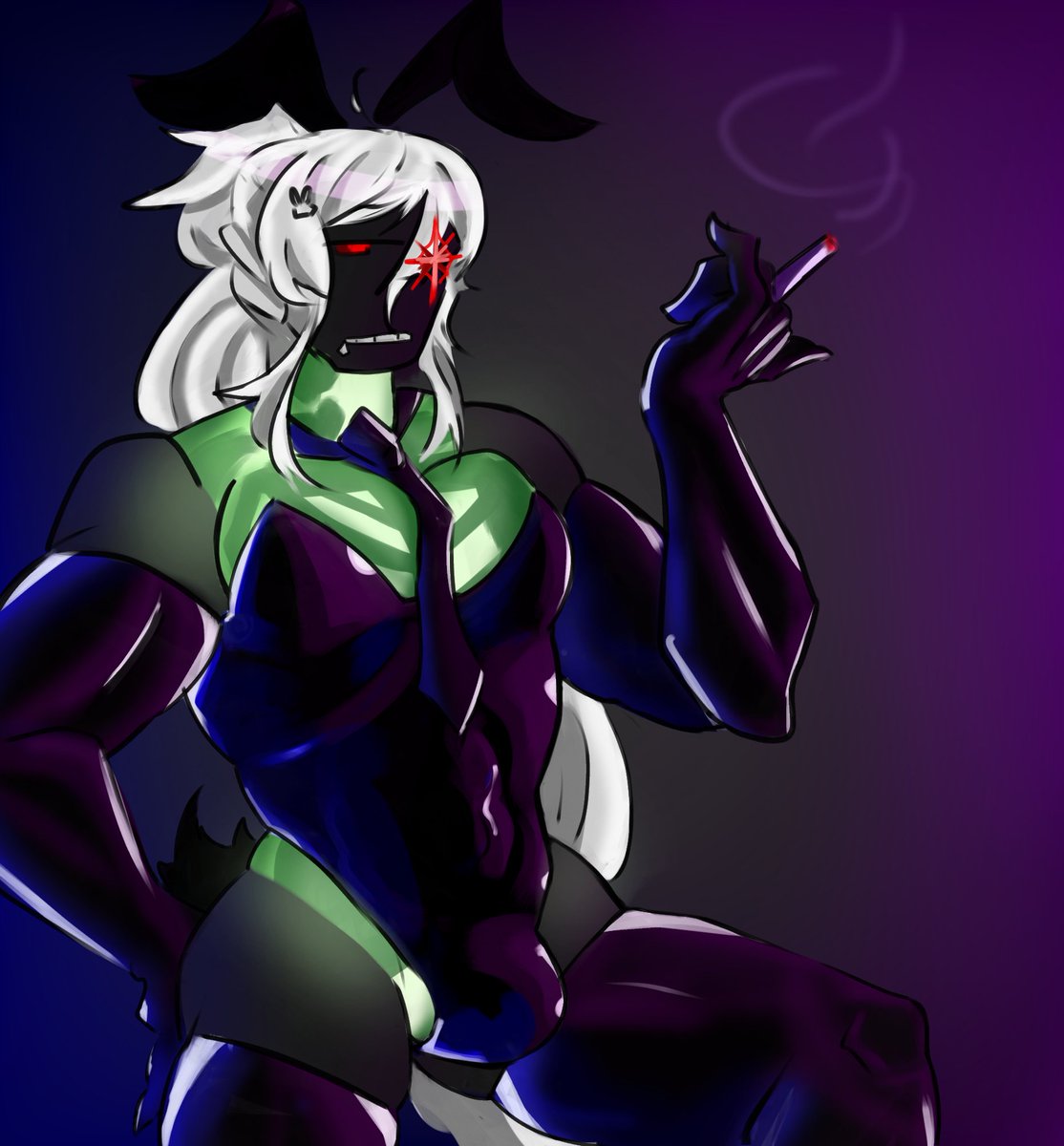 Oxymoronicmuse's tweet photo. my friend asked me to draw 1x, so I did this little doodle for them! (I didnt spent too much time on it TWT)

#1x1x1x1 #foresaken
#art #nsfw https://t.co/SPfNIjN97j