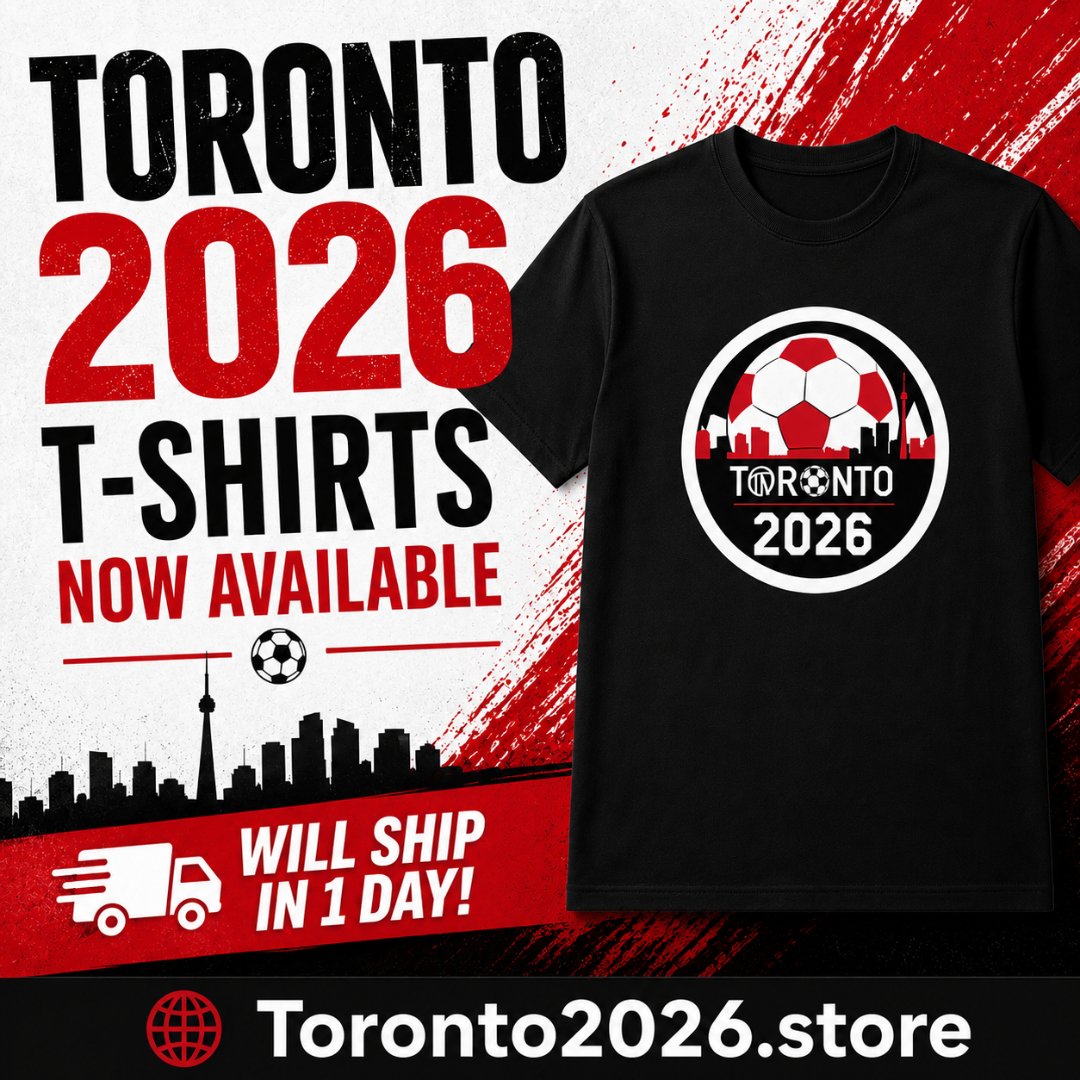 linkthrusocial's tweet photo. BUY NOW! WILL SHIP IN 1 DAY!
🌐 https://t.co/IGsani783E ⚽️

#WorldCup #FWC26 #FWC26TORONTO #TORONTO #WORLDCUP2026
#WorldCupToronto #the6ix ⚽️ https://t.co/46gFdRcocj