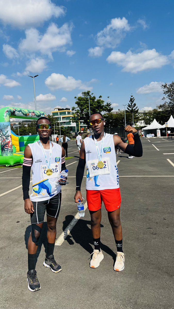 dieumerci222's tweet photo. Proud to be part of the Kigali Peace Marathon (running for peace) and to run alongside thousands of people united by hope, health, and peace 🏃🏽♂️
#KigaliPeaceMarathon #RunningForPeace #RunForPeace #Kigali #Marathon #Rwanda #RunnerLife #RoadToGreatness https://t.co/7nRLFWNh02