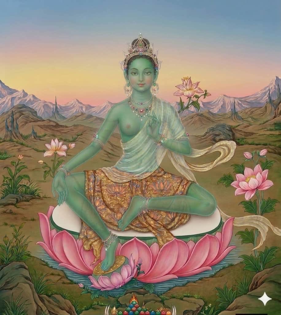 LotusBornWords's tweet photo. @RT_com May she be blessed by mother Tara https://t.co/FeHjcVDsYs