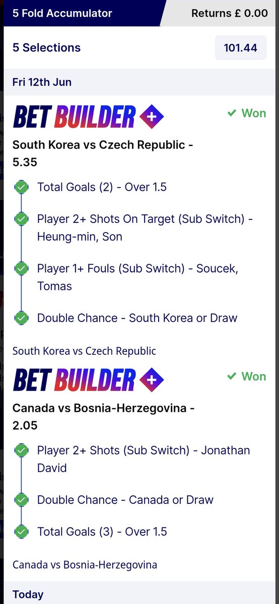 Spenny_90's tweet photo. @bettingvillage This was doing so well too! 😭 https://t.co/mVZNZMUUP8