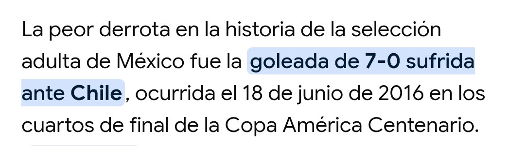 pancholeytonn's tweet photo. @DelirioAzulcrem @JuankChanaral @martin372136998 @2010MisterChip Jajajaja recuerda para siempre que la peor derrota la historia de tu selección adulta te la hizo chile mexichango de esa no te recuperas jamás https://t.co/9uEXFsqmpz