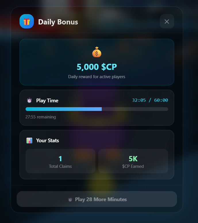 WaddleBet's tweet photo. Earn $CP just for hanging out in-game and being an early adopter! play https://t.co/Of55c3VzMD https://t.co/qx2KAbIVF7