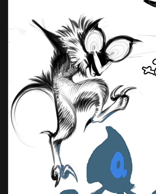 SleepyKoii's tweet photo. was drawing pokemons on magma with some people https://t.co/IvLzBmVE9f