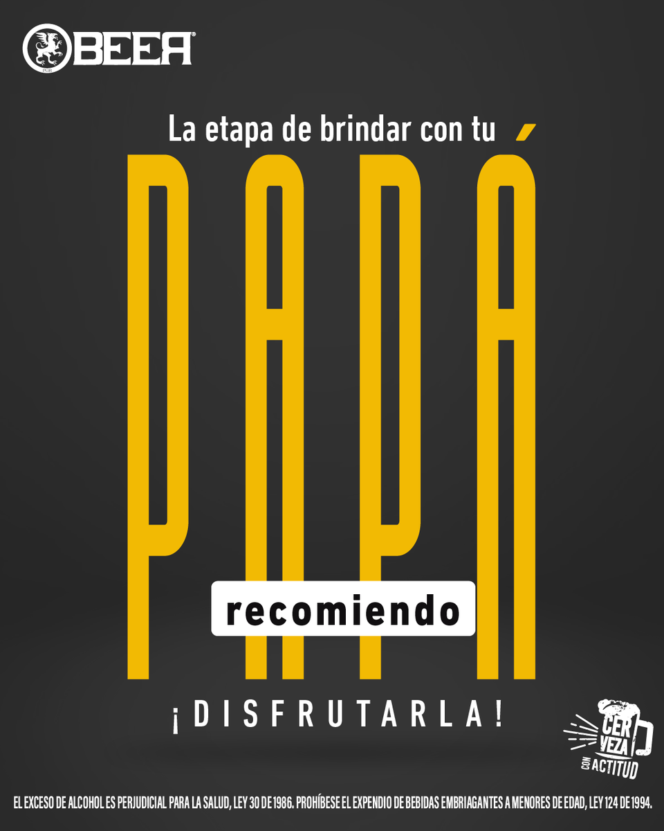 Pub_Beer's tweet photo. Like si vienes con papá a BEER a brindar en su día https://t.co/scYN8gGTtX