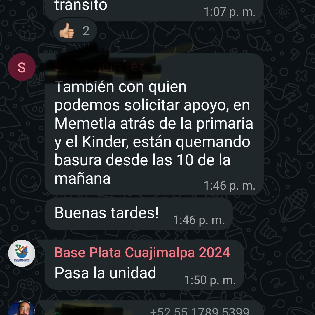 Brandon887176's tweet photo. @ClaudiaPerezmx @iecm @ClaraBrugadaM @Claudiashein Aquí piden el apoyo en los grupos y ni base plata hace la mención porque ya saben que no tiene que molestar a tu equipo https://t.co/DgINmPCYnm