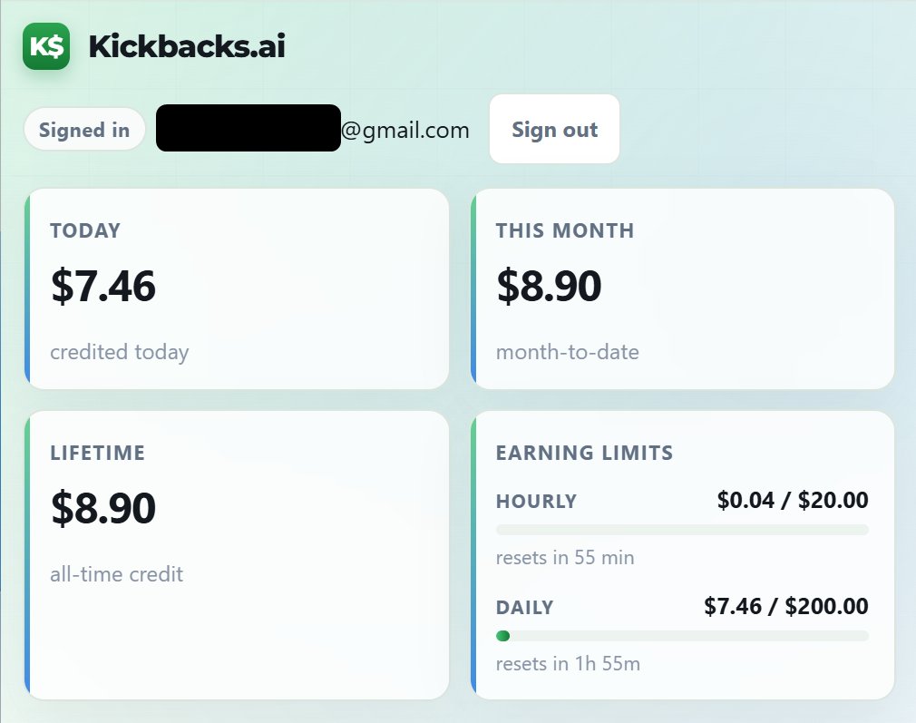 Debuggerdam's tweet photo. so a little update.
i've earned almost 9$ in 24 hours on https://t.co/3LsLf1sLyV
if it can keep this up, that would mean an extra (free) income of almost 270$ per month.
meaning atleast 1x claude code pro and 1x codex pro accounts for free. amazing deal if you ask me. https://t.co/WhgT5qU4kA