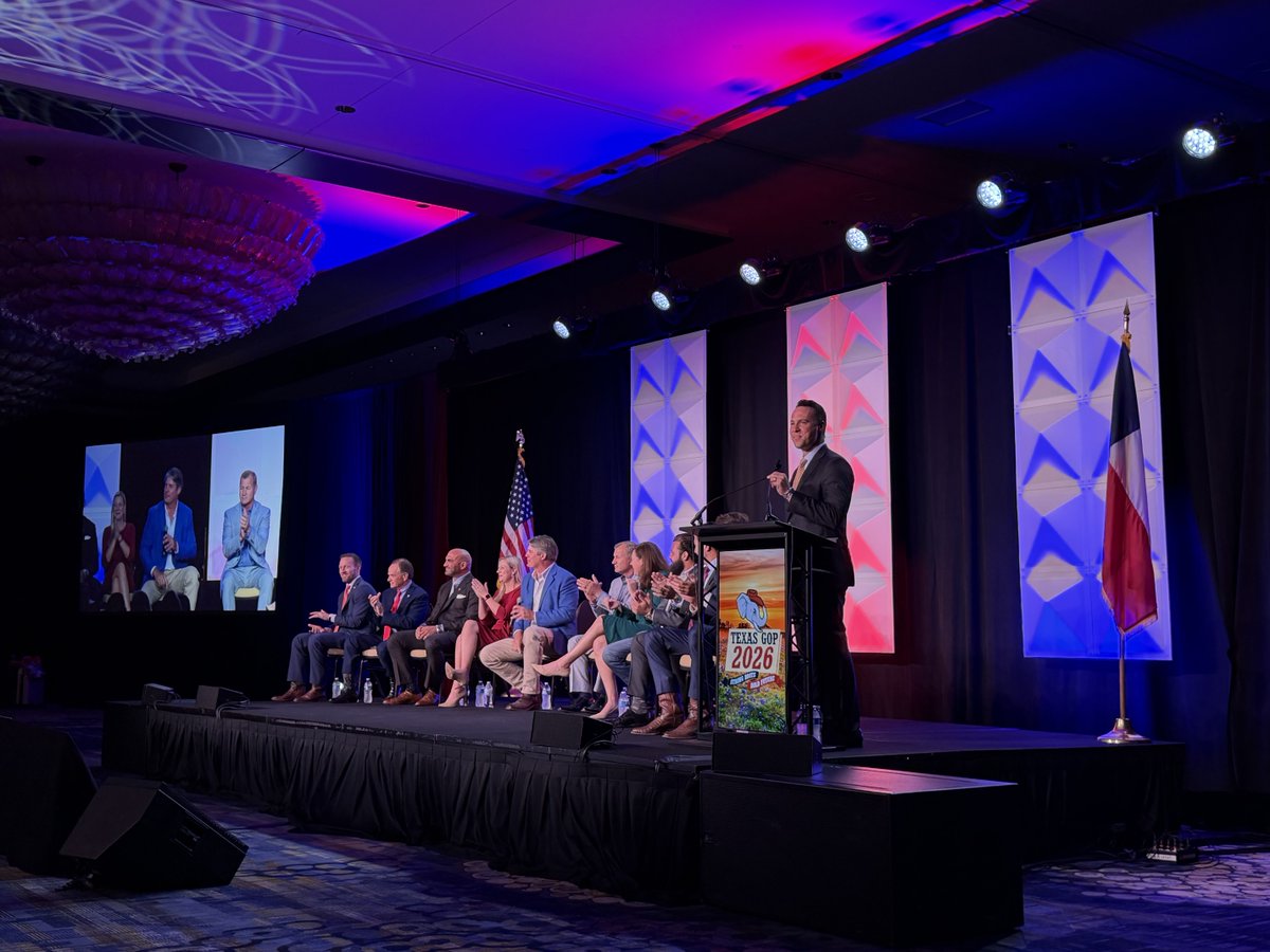 teixeiramark25's tweet photo. The future of the Republican congressional delegation from Texas is bright. It was an honor to join fellow Republican nominees at the state convention today. We’re united and energized in our mission to win big this November! https://t.co/Zt6OFAVKS7