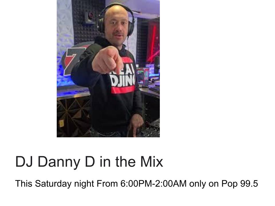 LiamHun98339930's tweet photo. @TheRealDJDannyD @Z1035Toronto @thedjdrew your in the Mix with DJ Danny D now into 2:00AM only on Pop 99.5 https://t.co/YdCaVghlpi