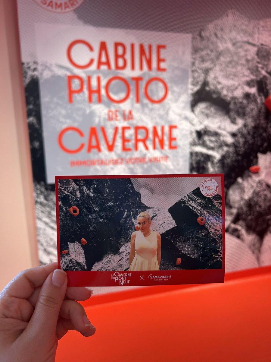 iLaeti's tweet photo. @DeparisJulien Le bon plan c’est la cabine photo souvenir à la Samaritaine qui coûte 0€ 💡 https://t.co/MQI0NNB2PL