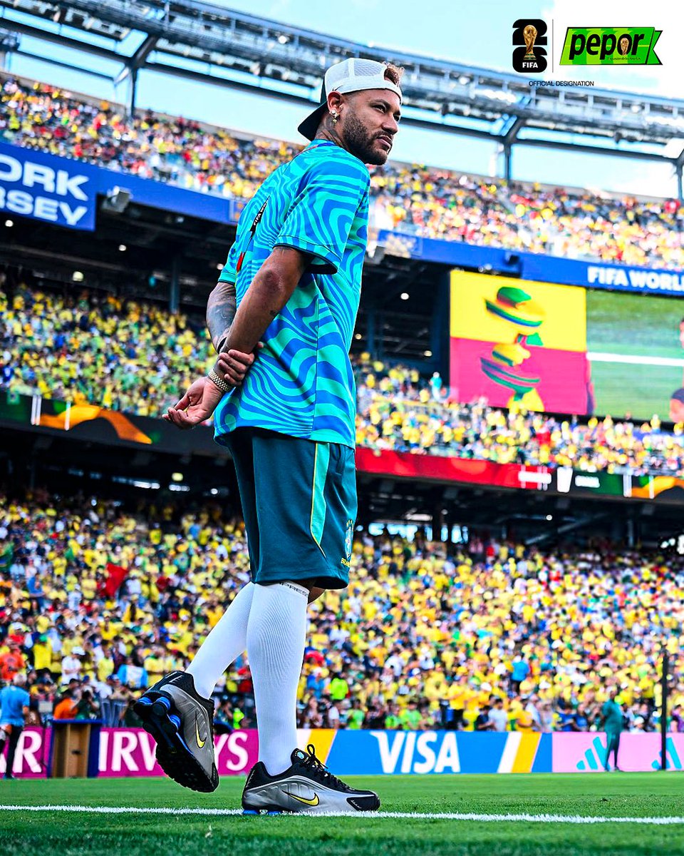 pepor_com's tweet photo. 👑🇧🇷¡¡𝗘𝗟 𝗥𝗘𝗬 𝗘𝗦𝗧Á 𝗔𝗤𝗨Í, 𝗔𝗨𝗥𝗔!!✨⚽️

La verdad sobrino, Neymar tenía que estar en este mundial, más allá del nivel, lo que aporta al grupo es incomparable. El último 10 con jogo bonito ⚽️

#neymar #brasil #fifaworldcup2026 #marruecos #pepor https://t.co/Jcr1foIrT7