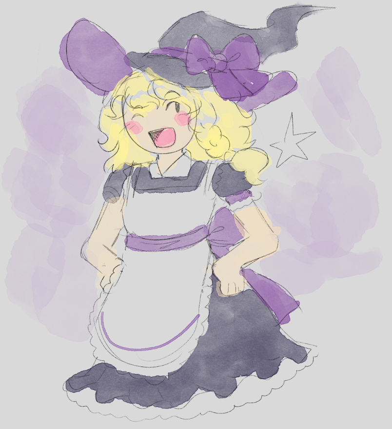 schfart's tweet photo. marisa watercolor doodle https://t.co/GvdCyBQNVt