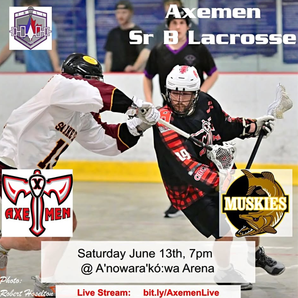CapRegionAxemen's tweet photo. Axemen game night! 
https://t.co/di1RTUfU8K  #TNSLL https://t.co/ge7ruJ5auM