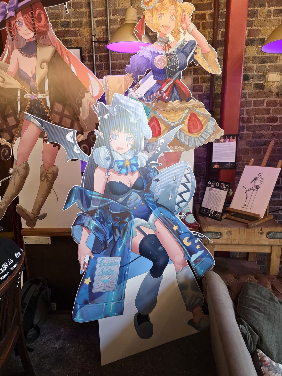 Cbyer__'s tweet photo. What a fantastic event!! Had an absolute blast with everyone at TTT today and got to do my first meet &amp; greet with REM, I'm glad you liked the flag!

I did try to win the auction for the standee but the price went a little too high...

#TokimekiTeatime #REMKanashibari https://t.co/aCbNjpQIJ8