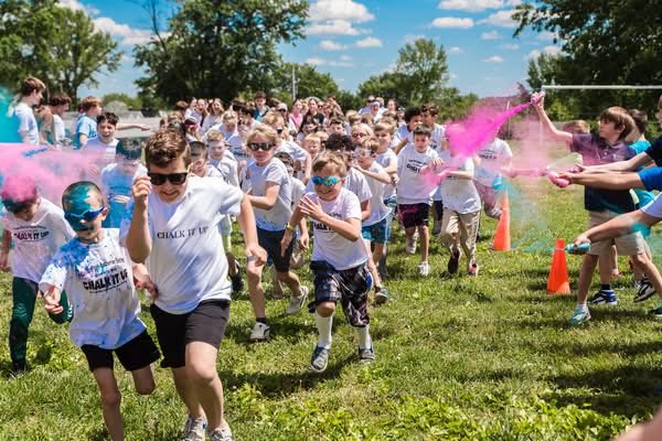 GreenParkLS's tweet photo. We celebrated our Chalk It Up campaign at the end of the year. Funds raised will go towards getting 30 padded Green Park branded folding chairs to enhance seating for community events, gatherings, and athletics.

#GPLS #knownlovedvalued #chalkitup #givestlday #givestlday2026 https://t.co/LUPW9Vx165