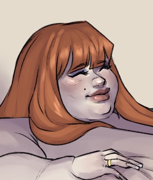 RotndN1ck's tweet photo. And here is a closeup to her face bc I LOVE how it came out https://t.co/vl2H2cVWQU