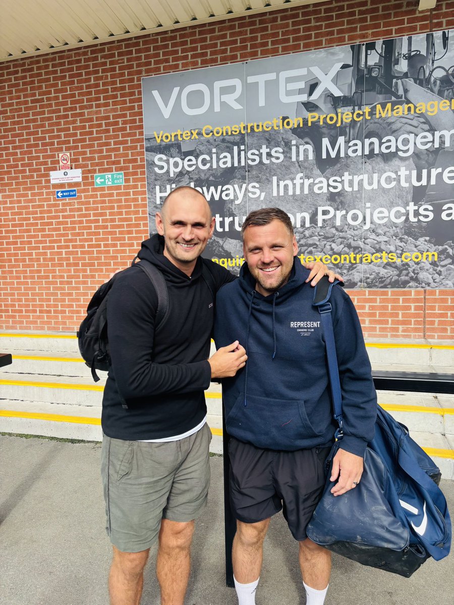 Chrisglarvs's tweet photo. Brilliant to see so many old faces again @worksoptownfc Legends day. Banter in the dressing room reminds me of how much I miss the game. https://t.co/fQxG6DG0sP