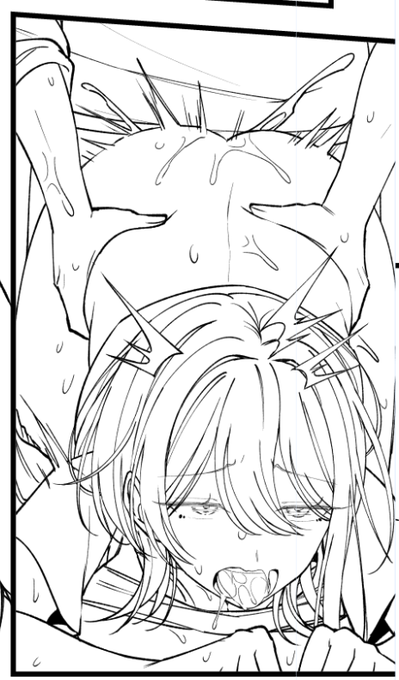 今描いてる漫画の好きコマ 