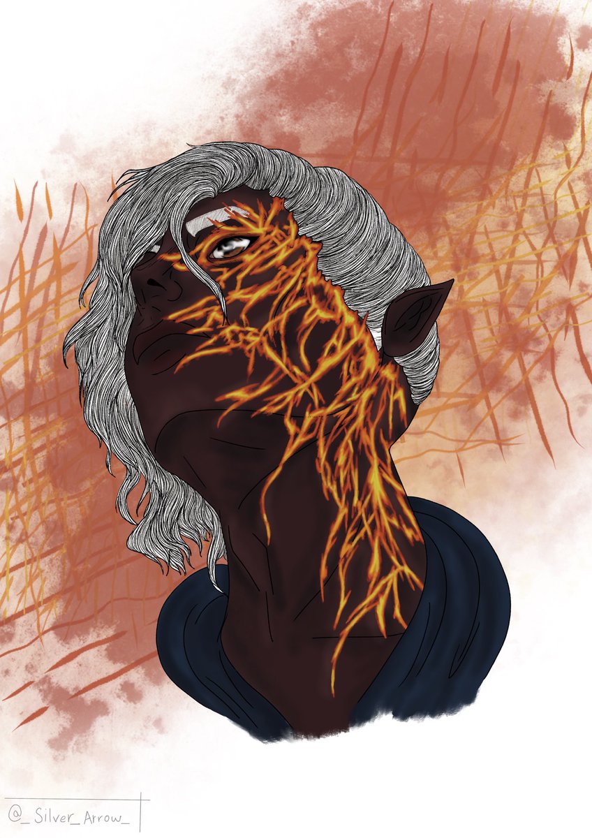 _Silver__Arrow_'s tweet photo. @HatsuneLucyd_vt Recent portrait set for my friends’ D&amp;D campaign and my character for a different campaign, Ilya. https://t.co/tUTTuGdfAu