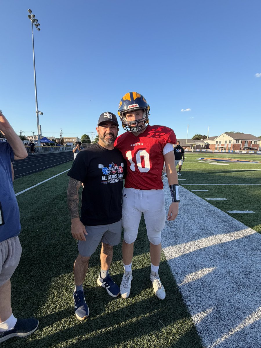 bcarrnjsports1's tweet photo. Bergen All Star Game 2026

South 1H TD combo from @SaddleBrookAD 

@nik_vitiello 
Dylan Cerciello
With Coach @CoachCutrona 

Falcons on the way up, 3-0 to end 2025
@NJScom https://t.co/E3mbiqI1LG