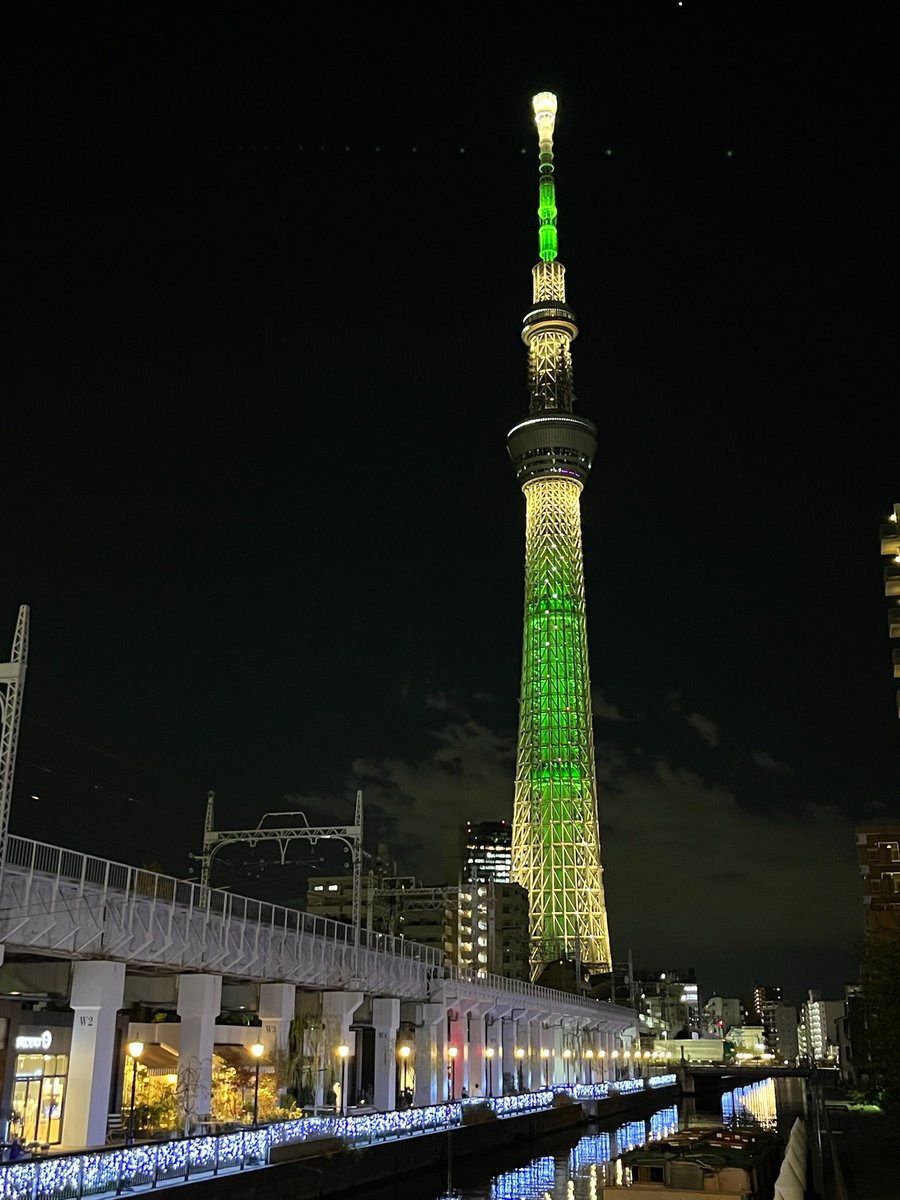 asakusa_navi's tweet photo. 🌟東京スカイツリー＆浅草情報🌟

おはようございます🙇‍♂️

浅草は雲あり晴れ🌤️

気温も心地良い🌡️

今日も浅草は観光日和👍

今夜は“抹茶”をイメージ『喫茶去（きっさこ）』✨

今日も一日よろしくお願いしますm(_ _)m

#浅草
#浅草天気
#スカイツリーライティング
#浅草なび

https://t.co/rSGwho6tRr https://t.co/2WRvTmbwS8